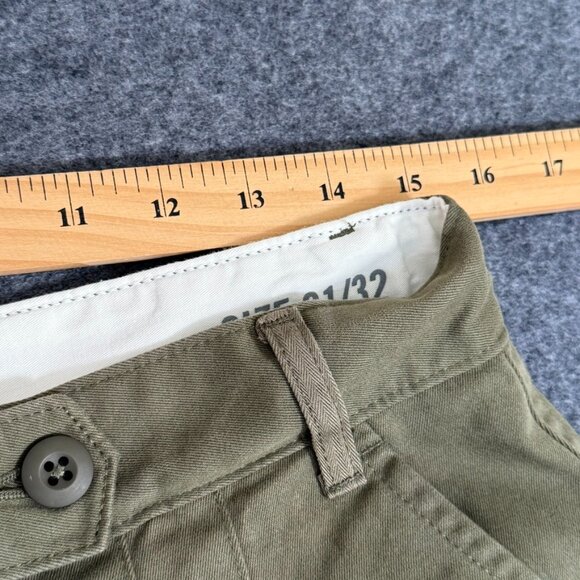 Alpha Industries Womens Wide Leg Pant W OG-107 Green Cargo Pocket Sz 31x32 NWT - Picture 12 of 16